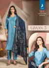 kaya udaan vol 3 series Vichitra Silk Kurti Bottom With Dupatta Collection